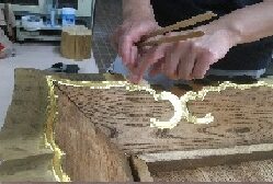 金箔施工例